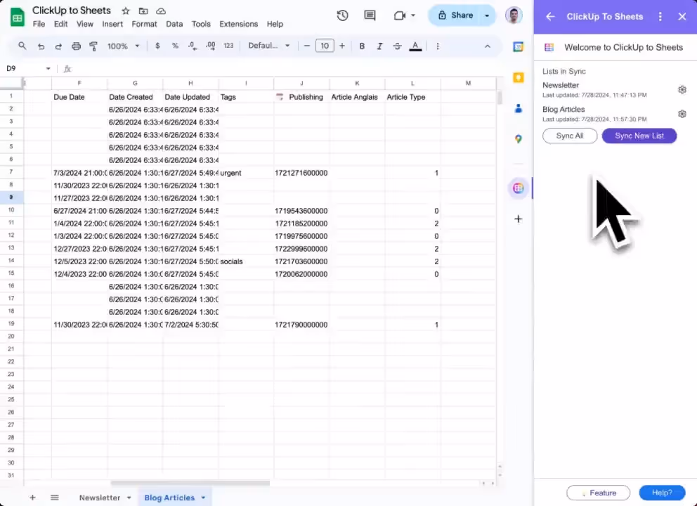 Manage everything in a few clicks