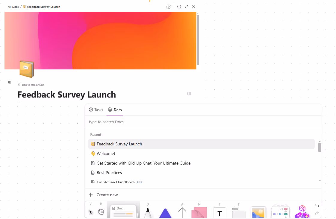 Embed Tasks in your Whiteboard