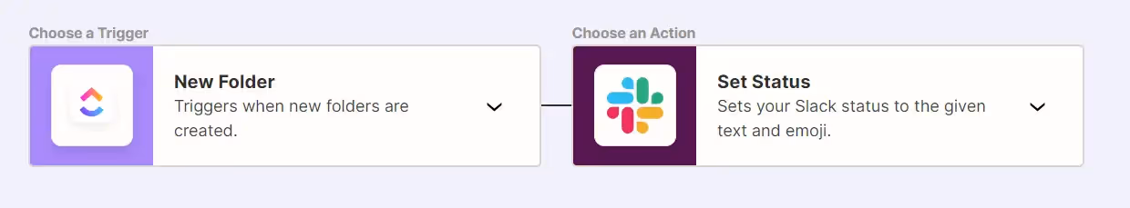 Integrating ClickUp and Slack via Zapier