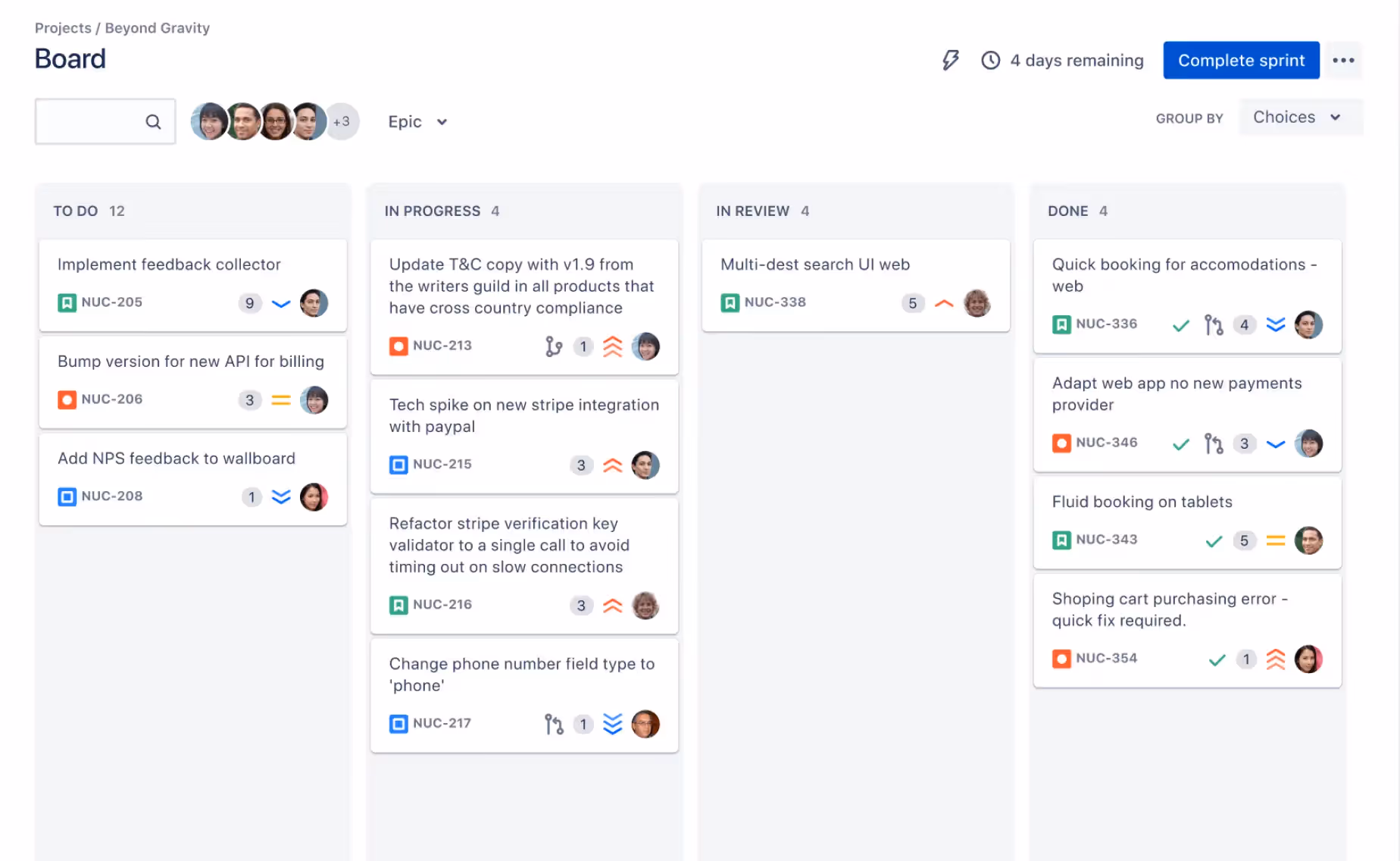 Jira Scrum Boards