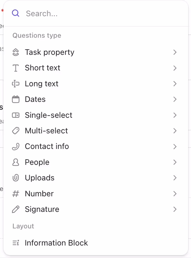 Built-in Task Fields
